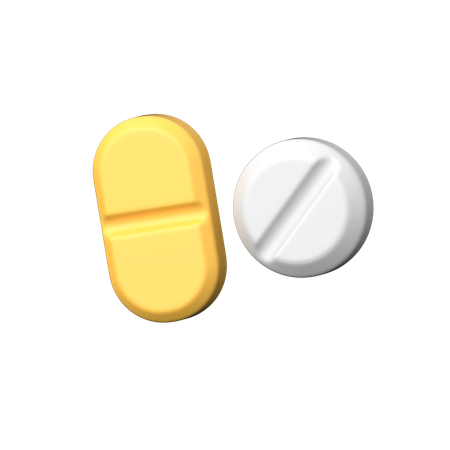 Pastillas  3D Icon