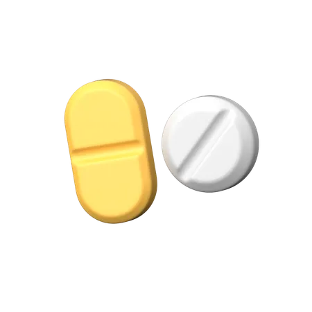 Pastillas  3D Icon