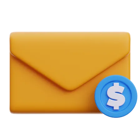 Payment Email  3D Icon