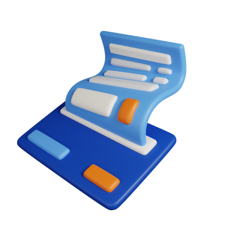 Payment Transaction 3D Icon  3D Icon