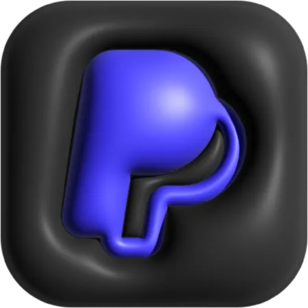 PayPal  3D Icon