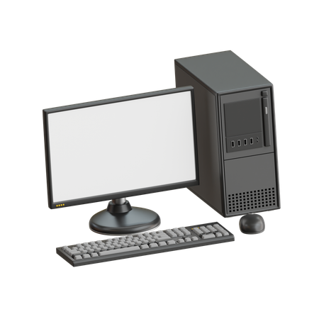 PC  3D Icon