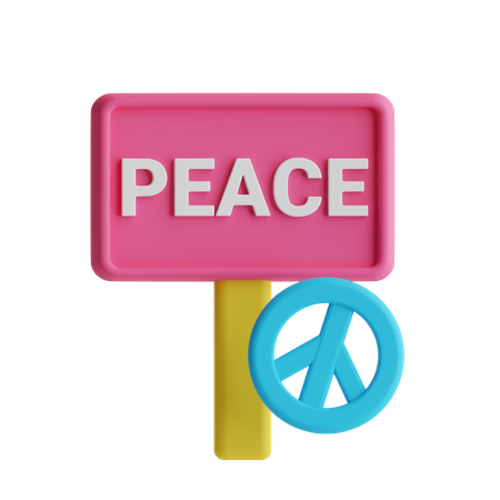 Peace  3D Icon