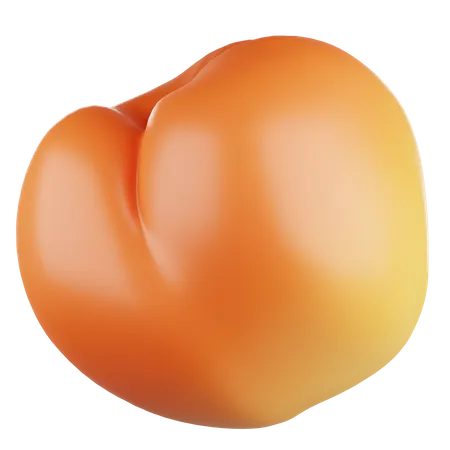 Peach  3D Icon