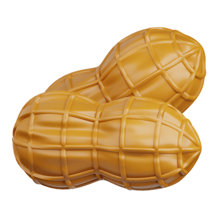 Peanut  3D Icon