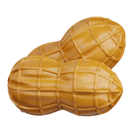 Peanut  3D Icon