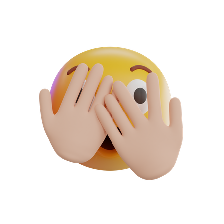 Peeking Eye Emoji  3D Icon