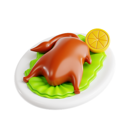 Peking Duck  3D Icon