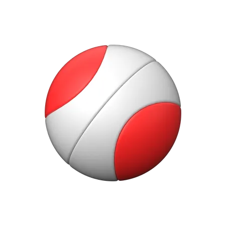 Pelota  3D Icon