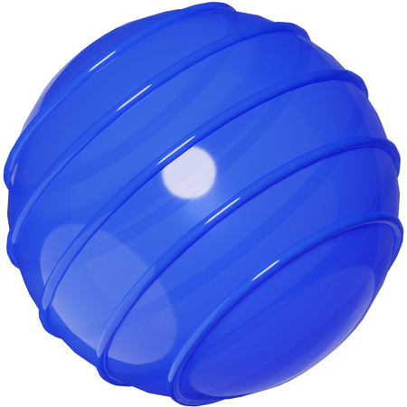 Pelota de yoga  3D Icon