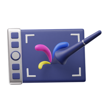 Pen Tablet  3D Icon