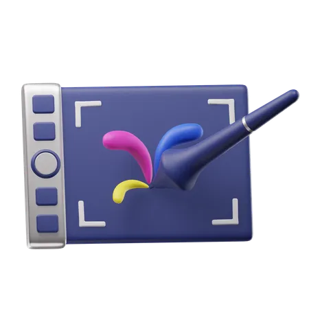 Pen Tablet  3D Icon