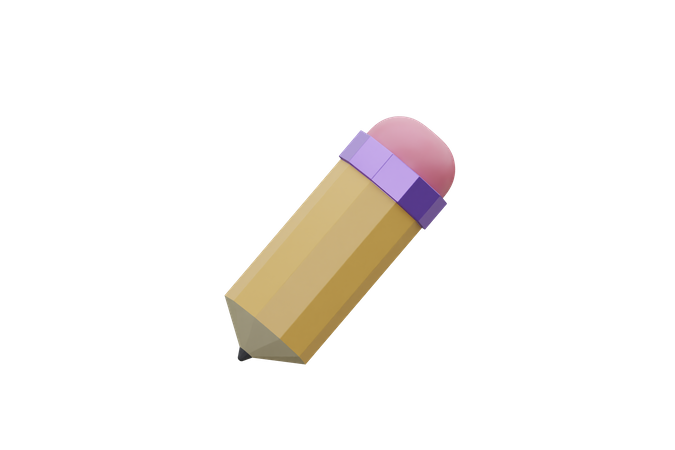 Pencil  3D Icon