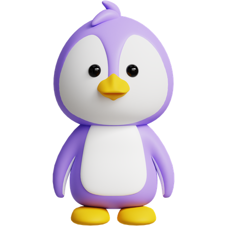 Penguin  3D Icon