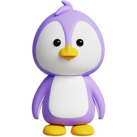 Penguin  3D Icon