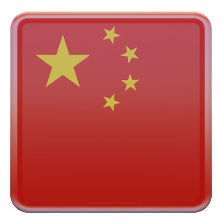 Peoples Republic of China Flag  3D Flag