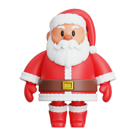 Le père Noël  3D Icon