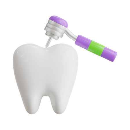 Perforación de dientes  3D Icon