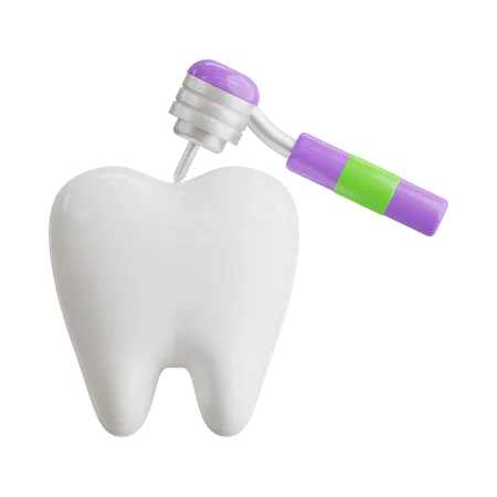 Perforación de dientes  3D Icon