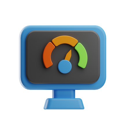 Performance  3D Icon