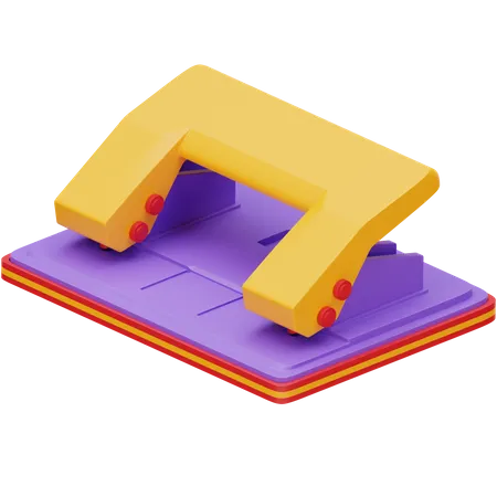 Perfurador de papel  3D Icon