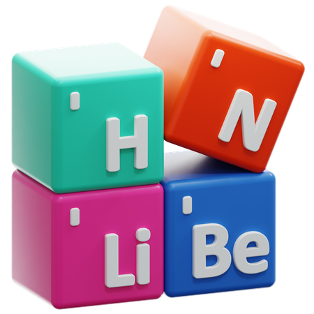 Periodic element  3D Icon