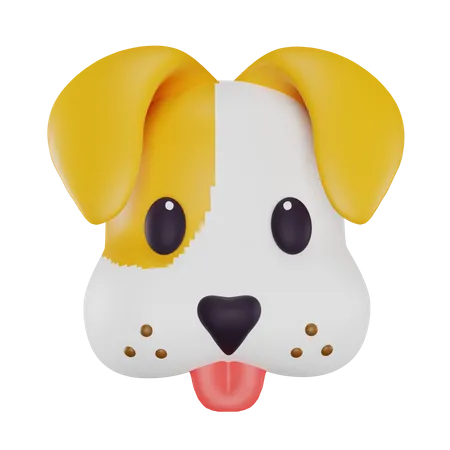 Perro  3D Icon