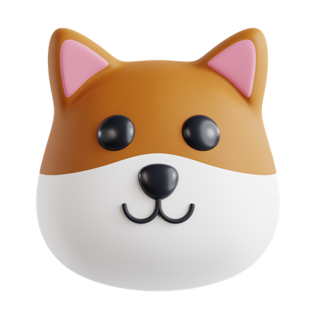 Perro  3D Icon