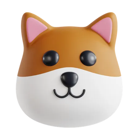 Perro  3D Icon