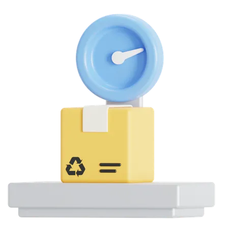 Peso do pacote  3D Icon