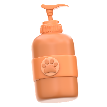 Pet Shampoo Bottle  3D Icon