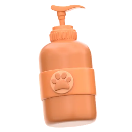 Pet Shampoo Bottle  3D Icon