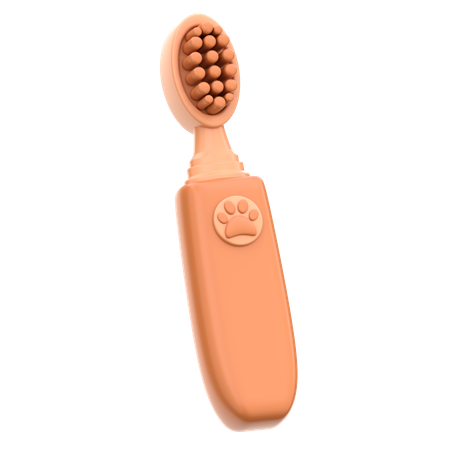 Pet Toothbrush  3D Icon