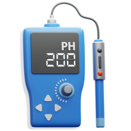 Ph meter  3D Icon