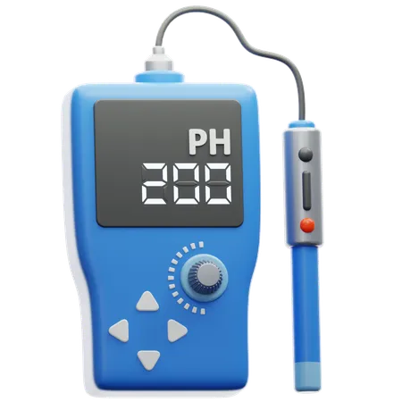 Ph meter  3D Icon