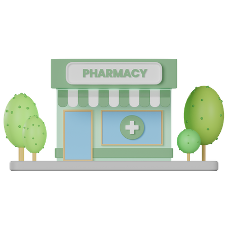 Pharmacy  3D Icon