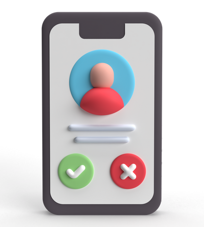 Phone Call  3D Icon