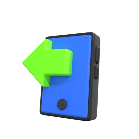 Phone Logout  3D Icon