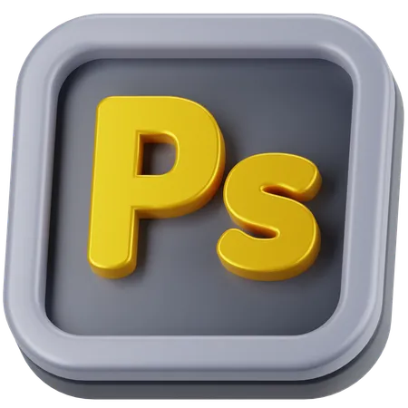 Fotoshop  3D Icon