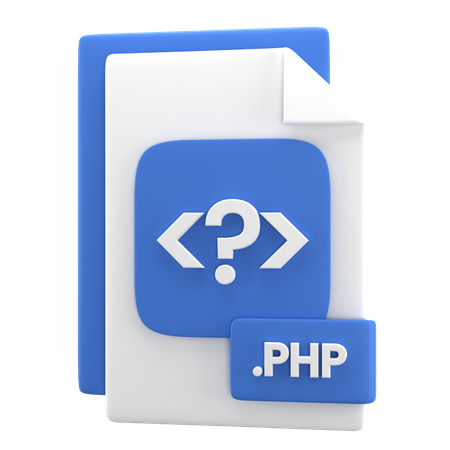 Phpファイル  3D Icon