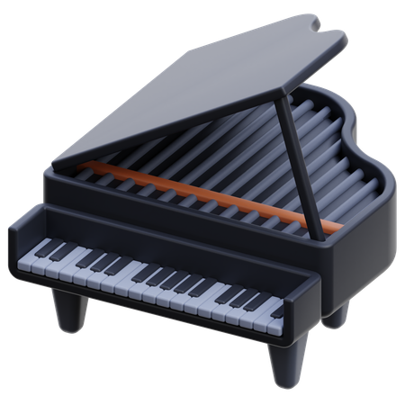 Piano de cauda  3D Icon