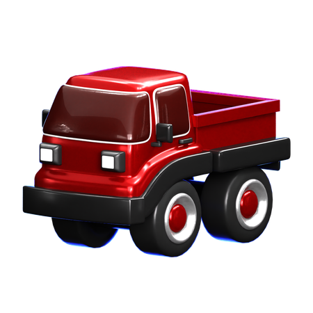 Pick Up Car  3D Icon