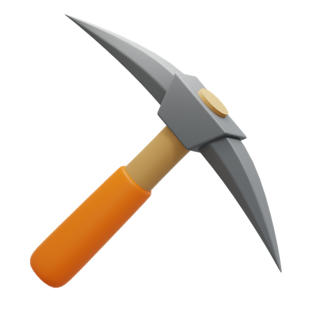 Pickaxe  3D Icon