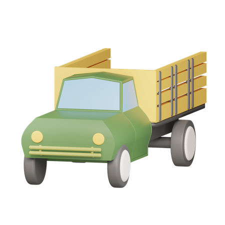 Pickup Truck  3D Icon