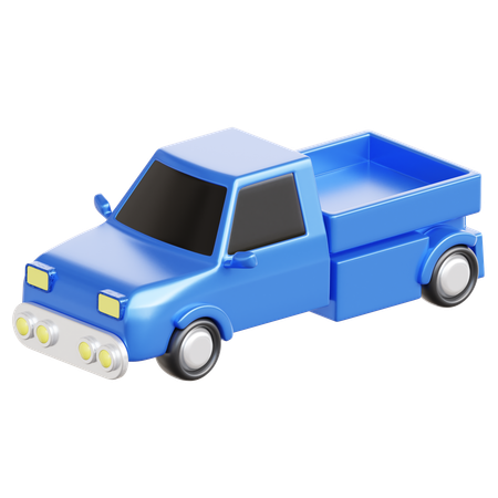 Pickup Truck  3D Icon