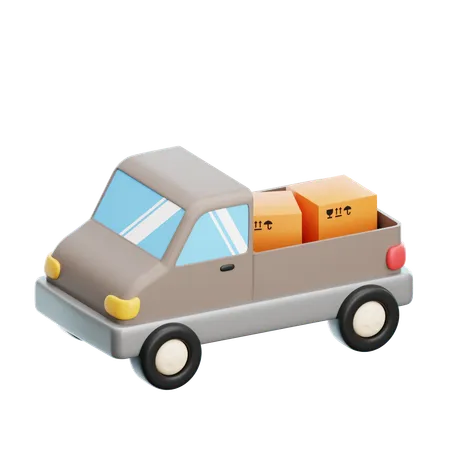 Pickup Truck  3D Icon