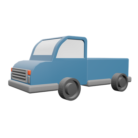 Pickup Truck  3D Illustration