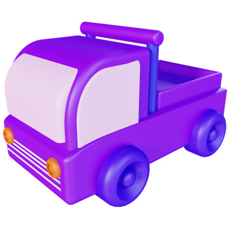 Pickup truck  3D Illustration