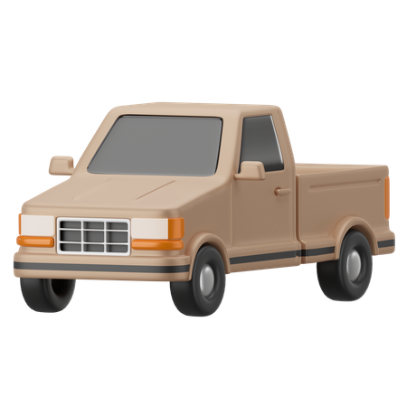 Pickup Truck  3D Icon