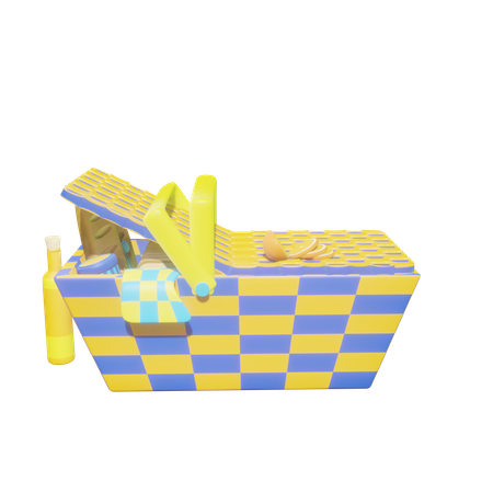 Picnic  3D Icon